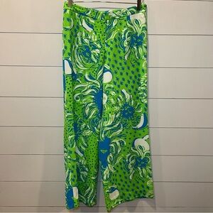 Lilly Pulitzer Bianca Wide Leg Palazzo Pant Womens Size 4